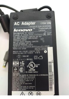 Original Lenovo AC Adapter Netzteil 42T5291 20V - 8.5A 170W
