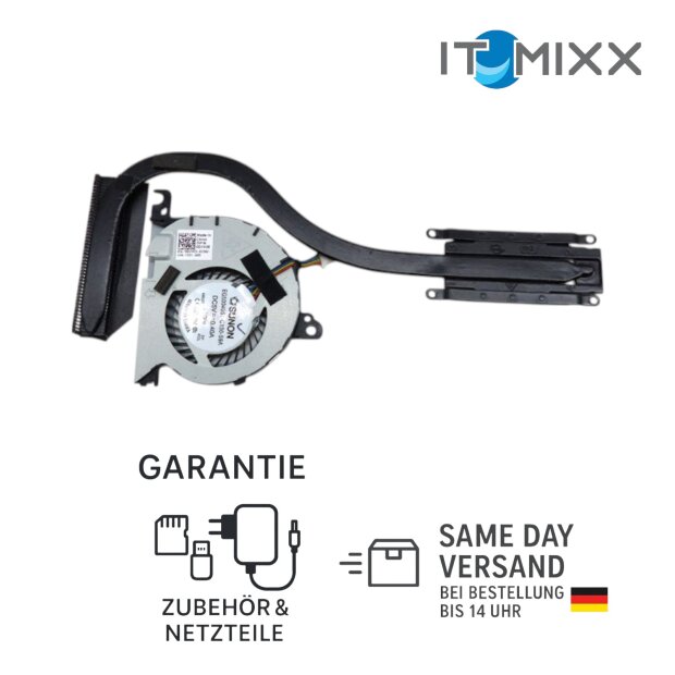 Dell Latitude E7240 L&uuml;fter K&uuml;hlkorper 0R65J0