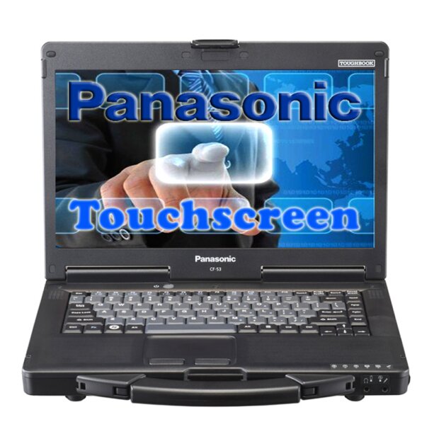 Panasonic Toughbook CF-53 MK4 14 zoll 240GB SSD 16GB  OBD   HDMI RS232 TOUCHSCREEN HDMI