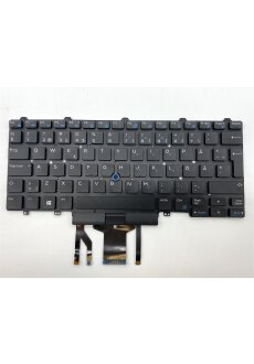 Dell Tastatur 04PTC5 sweden (QWERTY) Latitude E7450 E5450 3340 E7250