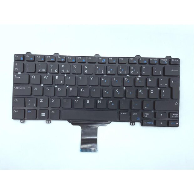Dell Tastatur 0FDHG8 NSK-LYAUC 0D D&auml;nische(QWERTY)