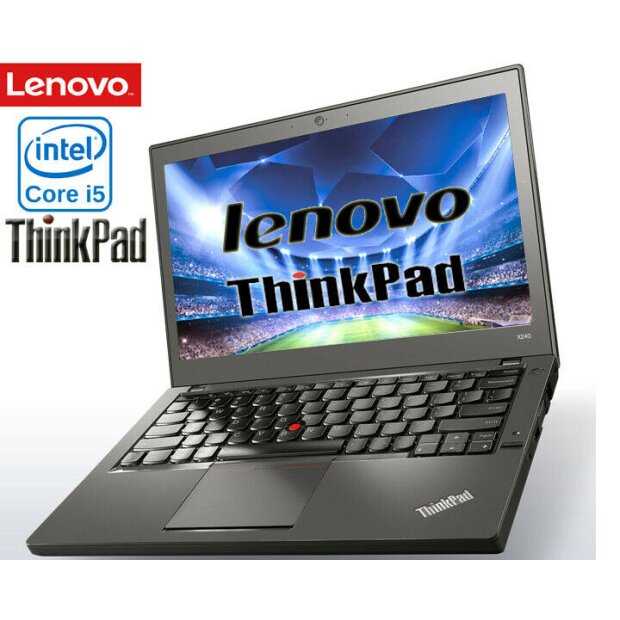 Lenovo Thinkpad X240 Intel Core I5 4300U 1,90Ghz 12&quot; 8GB 180gb  WEB CAM 