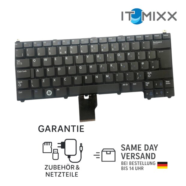 Ersatztastatur Dell Latitude E4200 DP/N 0X541D Model A038