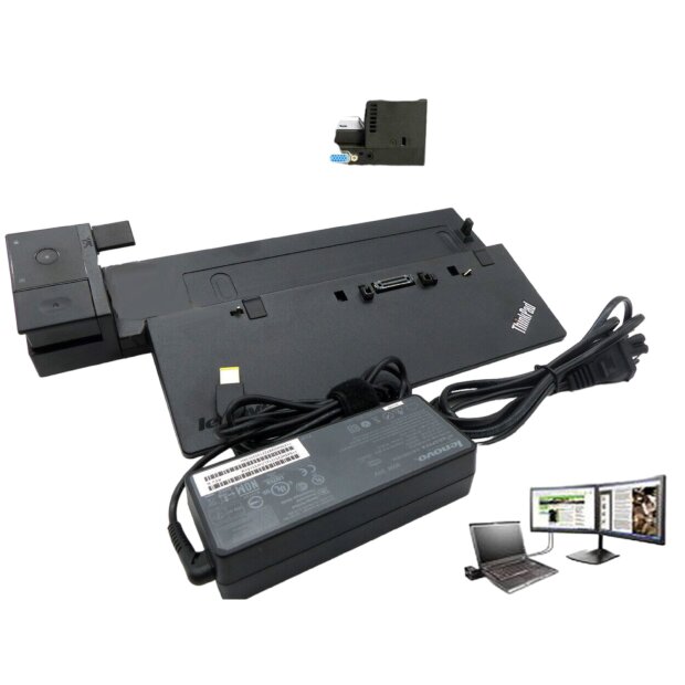 Lenovo ThinkPad Ultra Dock 40A2 HDMI L540 L560 L570 AC 90W