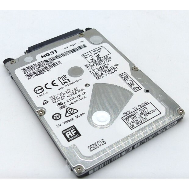 HGST Travelstar Z5K500 320GB, SATA 6Gb/s  Drive Notebook PC