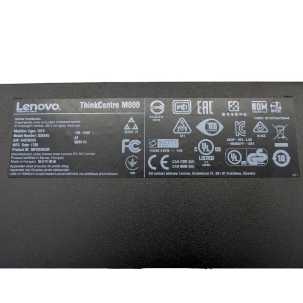 Lenovo ThinkCentre M800 SFF Core i5-6400 8GB 256GB SSD  HD-Grafik 530