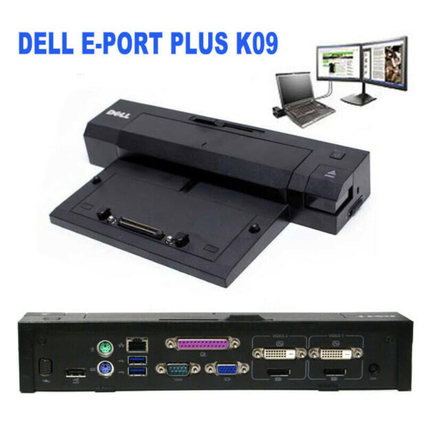 Dell E-Port Plus PR02X K09A Dockingstation USB 3.0 Latitude Precision ohne Netzteil