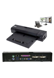 Dell E-Port Plus K09 A002 Dockingstation PR02X 3x USB...