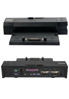 Dell E-Port Plus K09 A002 Dockingstation PR02X 3x USB Port +2 x USB 3.0