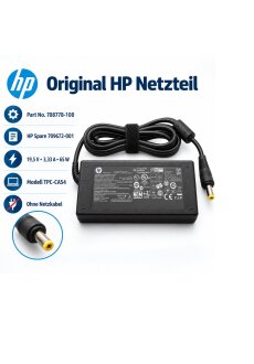 HP TPC-CA54 Original Netzteil 65W 19,5V 3,33A 4,8x1,7mm...