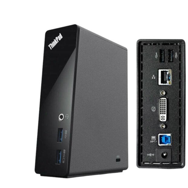 その他 Lenovo ThinkPad Docking Station Lenovo ThinkPad USB 3.0 Dock 03X6777 – DL3700-ESS | IT-MIXX - IT MIXX