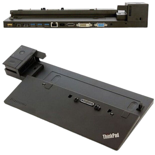 Lenovo ThinkPad Dock Port Replikator 40A1 04W3948 - Kompatibel mit ThinkPad T440s, T450s, T460s