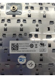 DELL INSPIRON M301z M301z SPANISCH Tastatur V100803AK CN-0C7WWD
