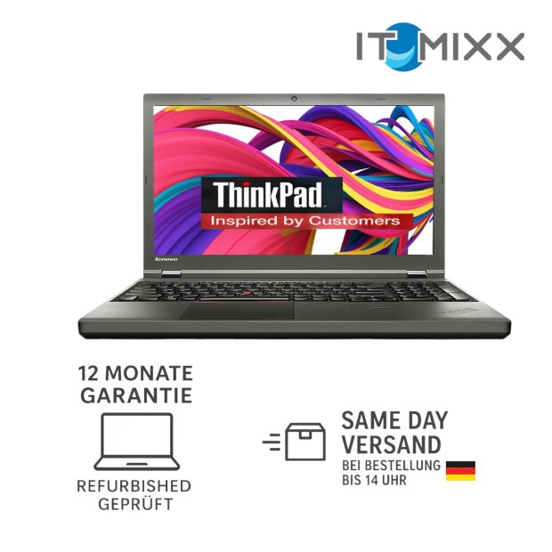 Lenovo W541 i7 4810MQ 16GB 256GB SSD 15.6&quot; FHD 1920x1080 Windows 11 Pro