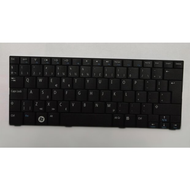 Original Tastatur Genuine Dell Inspiron Mini 10-1010 QWERTY DE 0F261M