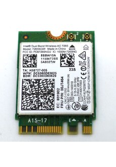 Lenovo WLAN Wifi Karte Bluetooth Card Intel 7265NGW FRU:...