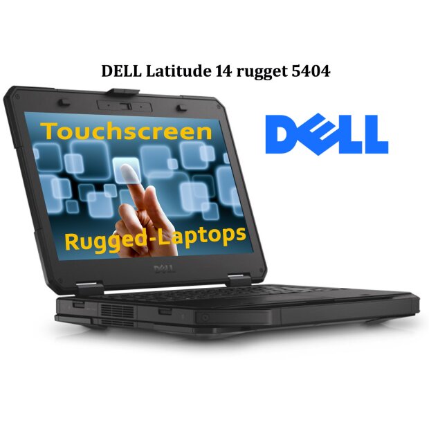 Dell Latitude Rugged 14 5404 Core I5 4310u 2,0GHz 8Gb 240GB 14&quot;RS232  Touchscreen W11