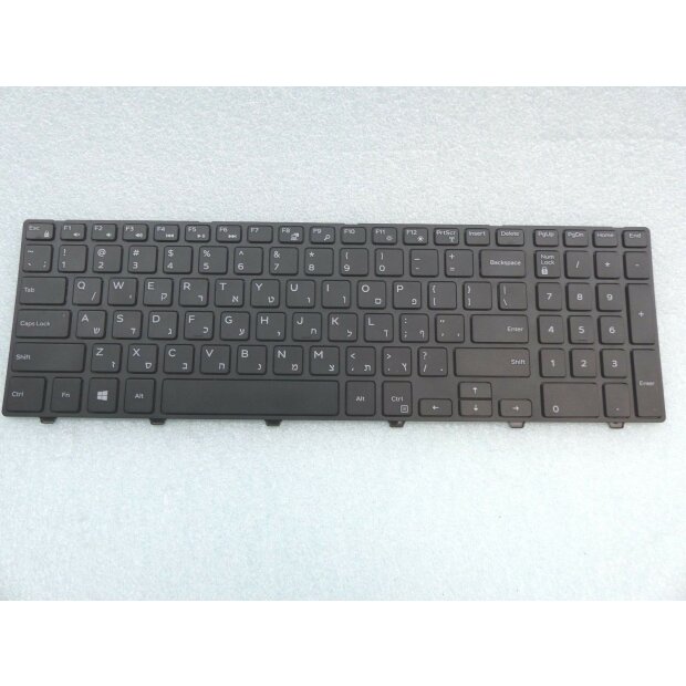 Original Tastatur Dell Inspiron 3541 Hebr&auml;isch 0NXJRR