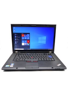 Lenovo ThinkPad T510 Core i5 M520 2,40GHz 6Gb 256GB 15,6Zoll  DVD-R WID10