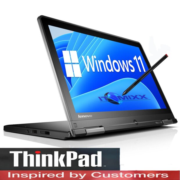 Lenovo Yoga ThinkPad X380 Intel i5 8350u 1,70Ghz 512GB 8GB Touch  IPS WID11