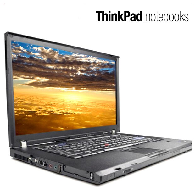 Lenovo ThinkPad T500 Core 2Duo P8600  2,4 GHZ, 4GB 240 GB 15 WIND10  UMTS