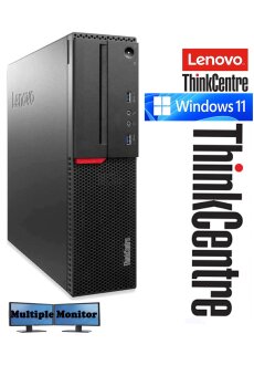 Lenovo PC Think Centre M800 SFF Core i5-6400T 2,20GHZ...