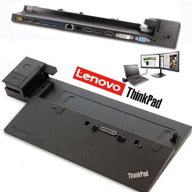 Lenovo Dockingstation ThinkPad Ultra Dock 40A2 | mit 170W Netzteil, ohne Schl&uuml;ssel