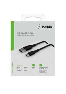 Belkin USB-C/ USB-A Kabel PVC, 1m Kabellänge,...