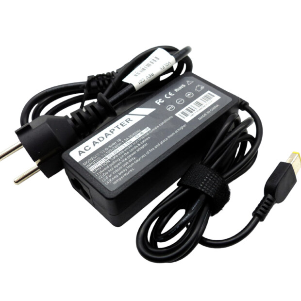 Netzteil 65W f&uuml;r Lenovo 20V 3.25A Ladeger&auml;t + EU-Kabel Adapter