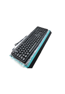 DELTACO Tastatur Mini TB-53 USB QWERTY  | mit Maus