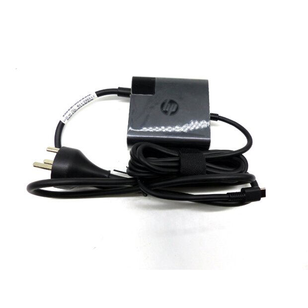 Original NetzteilHP 65W Travel USB C AC Adapter for HP Spectre X2 X360, HP EliteBook x360 1040 G6, TPN-CA06, L30757-002, L32392-001, TPN-AA03, L30757-004, L32392-001,860209-850, 925740-002
