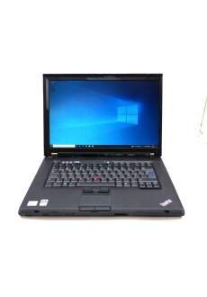 Lenovo ThinkPad T500 Core 2Duo P8600  2,4 GHZ, 4GB 240 GB 15 WIND10 DVDRW