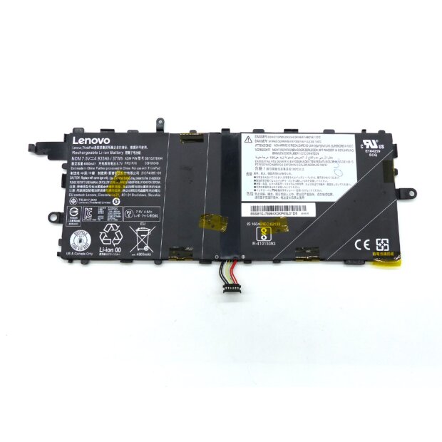 Laptop Akku  Lenovo X1 Tablet (1nd Gen) 7,5V 4,93A  50Wh  FRU 00HW046 SB10J78994