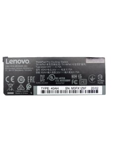 Lenovo ThinkPad Dockingstation  T580 T590  40AH AC 135W M3FX1Z6F L490 L580 L590 Yoga