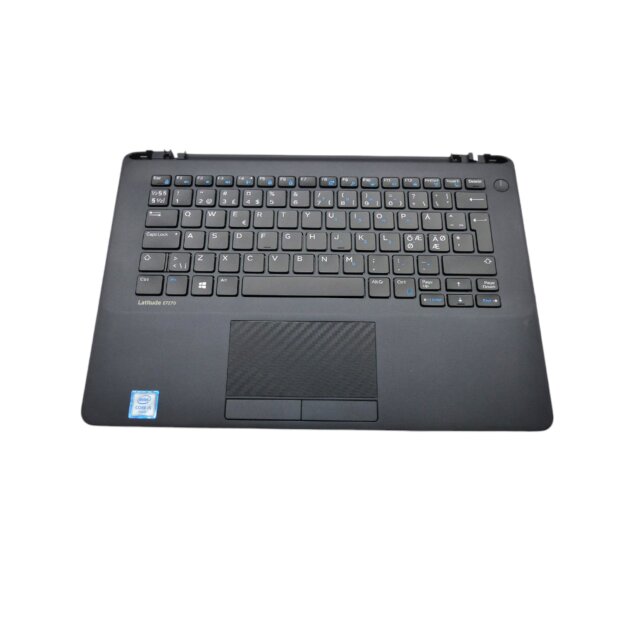 Dell Latitude E7270 Tastatur mit Touchpad und Handablage (QWERTY Schwedisch)