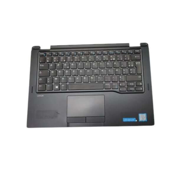 Dell Latitude 5289 Palmrest Touchpad Tastatur AZERTY FR