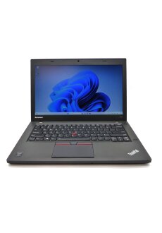 Lenovo Thinkpad T450 Core i5-5200u 2,2Ghz 8GB 256GB 14,Zoll WEB WIN11