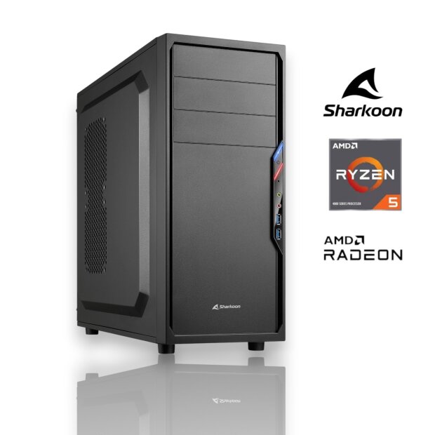 PC AMD Ryzen 5 8500G | 16GB DDR5 | 1TB SSD | Radeon 740M | Windows 11 Pro