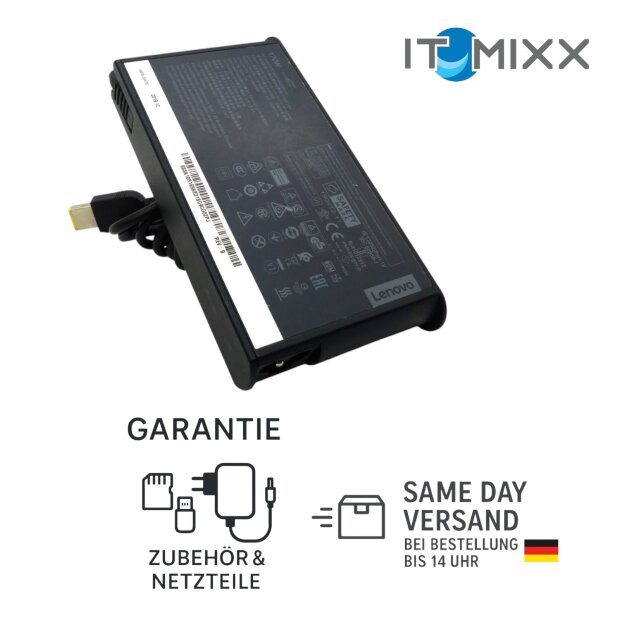 Lenovo ThinkPad Netzteil 170W 20V 8,5A ADL170-3A | P50 P51 P52 P53 T540p W540
