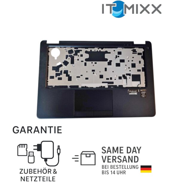 Dell Latitude E7250 Oberteil Palmrest mit Touchpad.