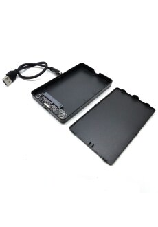 HDD-Geh&auml;use  2,5 Zoll SATA auf USB 3.1  Festplattengeh&auml;use, SSD-Festplatte, 6TB Aufbewahrungskoffer f&uuml;r Laptop-PC-Zubeh&ouml;r