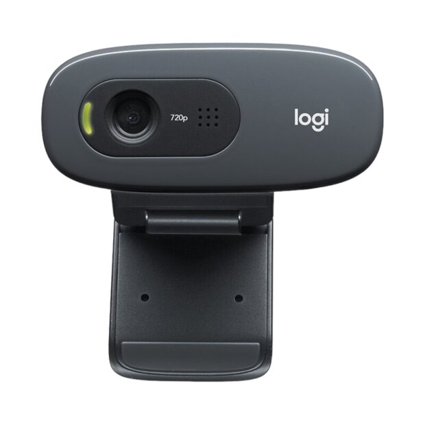 Logitech Webcam C270 &ndash; 720p HD, USB, integriertes Mikrofon, Neu &amp; OVP