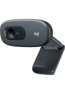 Logitech Webcam C270 &ndash; 720p HD, USB, integriertes Mikrofon, Neu &amp; OVP