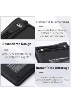 USB 3.0 Typ-C Externer DVD-Brenner CD/DVD RW Laufwerk...