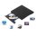 USB 3.0 Typ-C Externer DVD-Brenner CD/DVD RW Laufwerk f&uuml;r Laptop &amp; PC