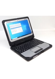 Panasonic Toughbook CF-20 MK2 Core i5-7Y57 1,20Ghz 256GB 8GB 10&quot; RS232