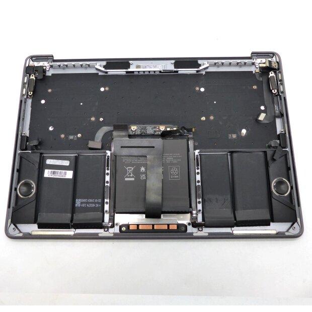 Apple MacBook Pro A1706 EMC 3163 Palmrest Tastatur,Touch Bar,Touchpad,Akku,Grau