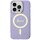 GUESS iPhone 16 Pro Max Handyh&uuml;lle MagSafe IML Glitter Elegan Lila