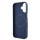 Handyh&uuml;lle Guess iPhone 16 H&uuml;lle MagSafe PU Leder Dreiecksmuster Blau Eleganter