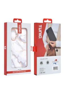 UNIQ iPhone16 Plus Rück-Cover Hülle  Marmor...
